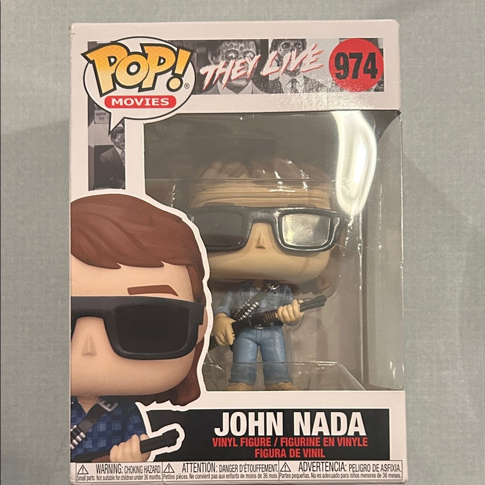 Funko Pop John Nada with Black Sunglasses